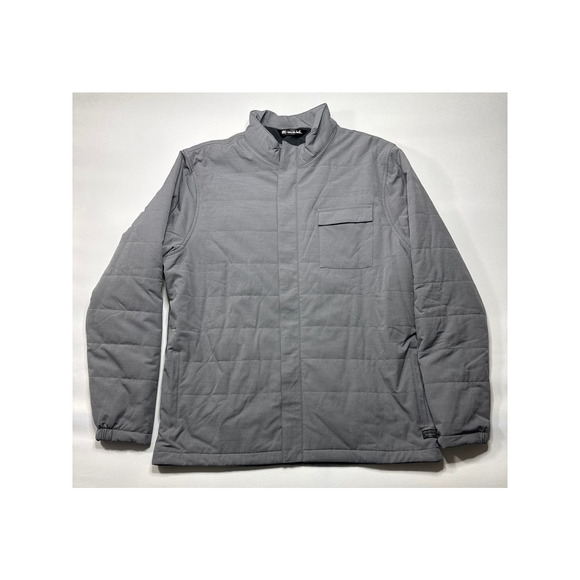 Travis Ayers Other - NWOT Travis Mathew Men's Full Zip Gray Down Puffer Jacket - Size XL